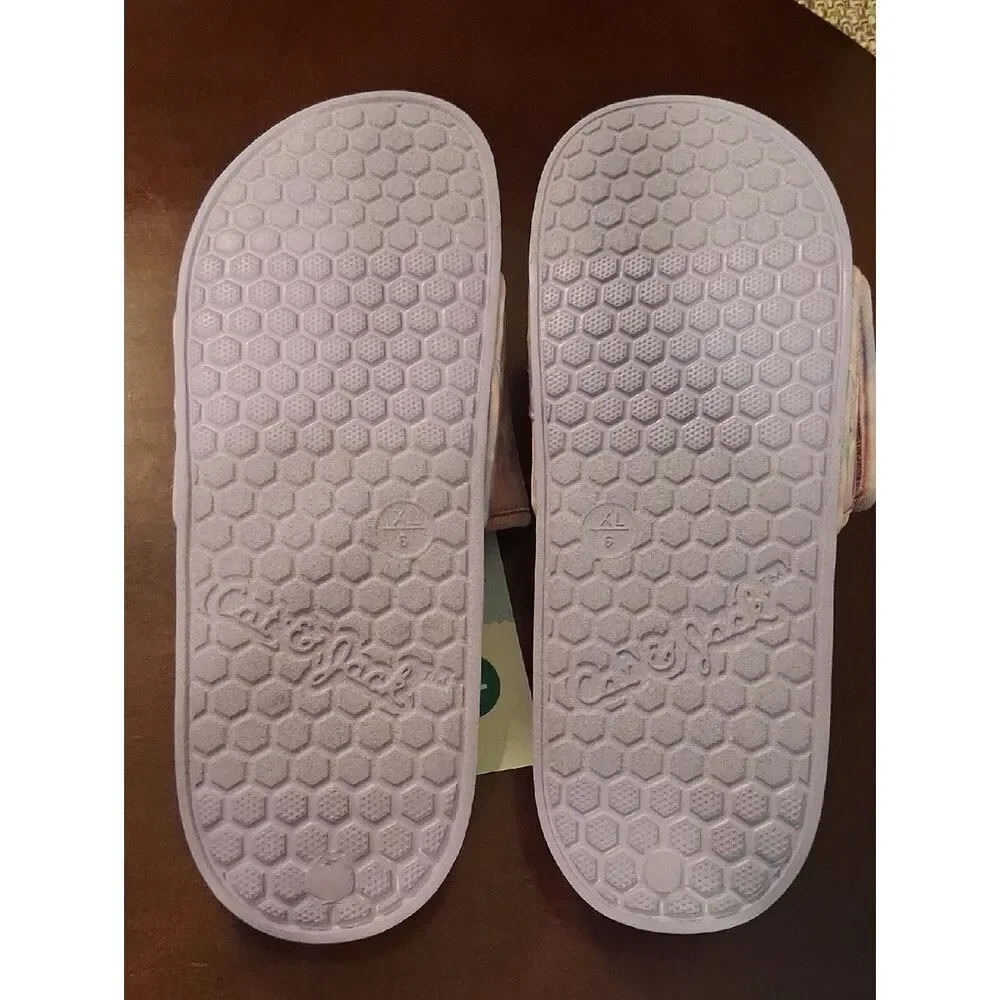 Cat & Jack Girls Slip On Sandals Purple XL Size 6 New With Tags
